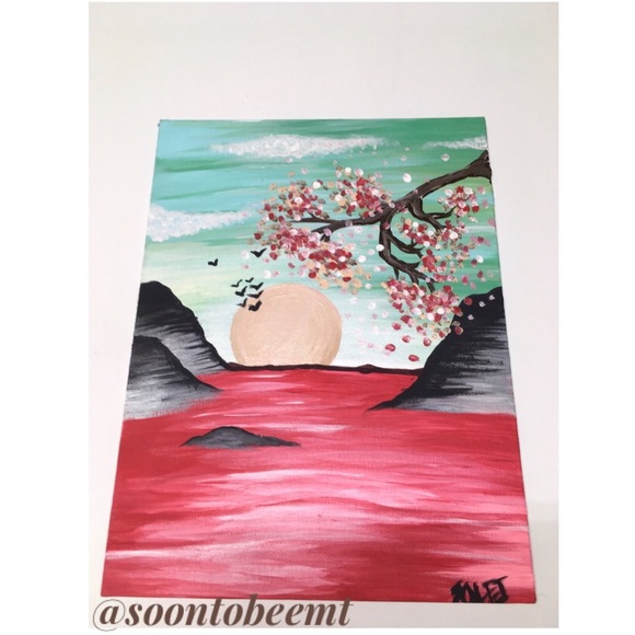 Other - 9x12 Acrylic Painting By Me -RedAccents🧧